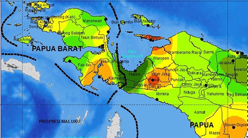 Peta Papua - Daerah Cocok untuk Ternak Ayam Kampung Super