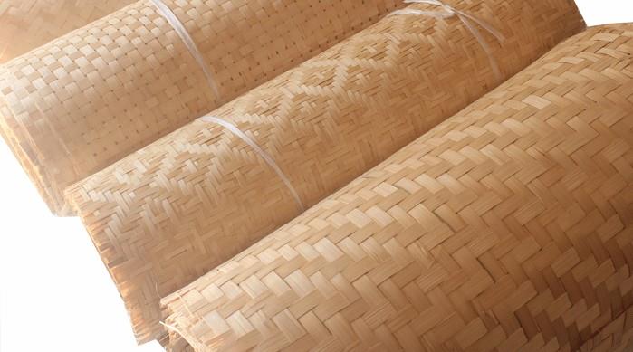 Anyaman dinding Bambu
