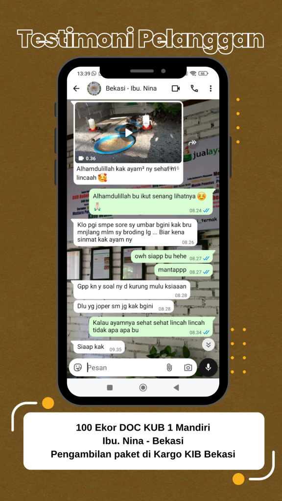 Testimoni DOC KUB Ibu Nina Bekasi