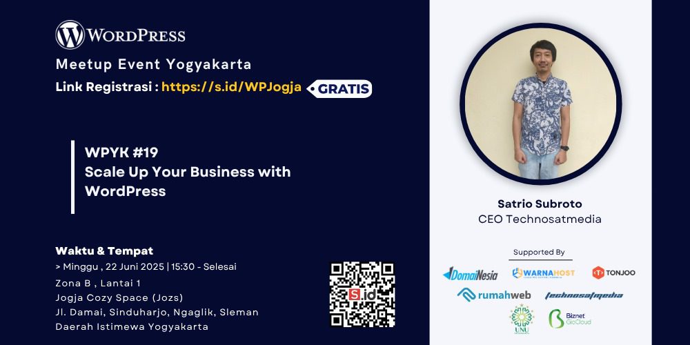 Scale Up Your Business with WordPress – Peluang Besar dari WPYK #19