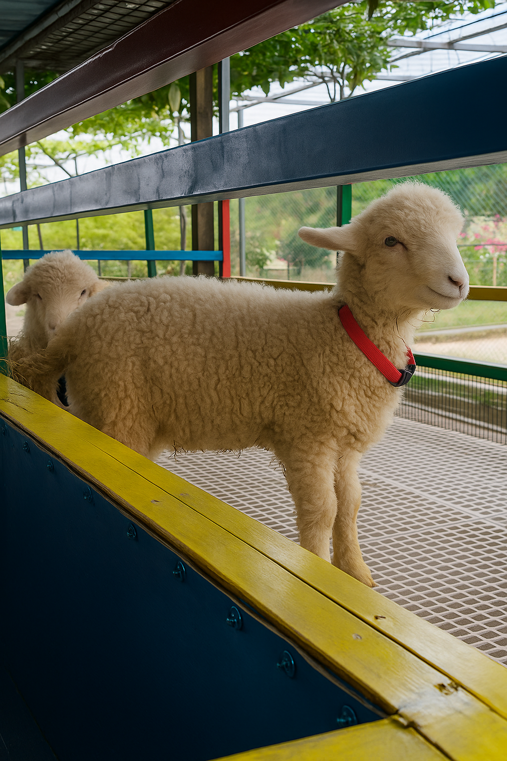Domba Merino betina dewasa dengan bulu tebal, sesuai daftar harga domba terbaru.