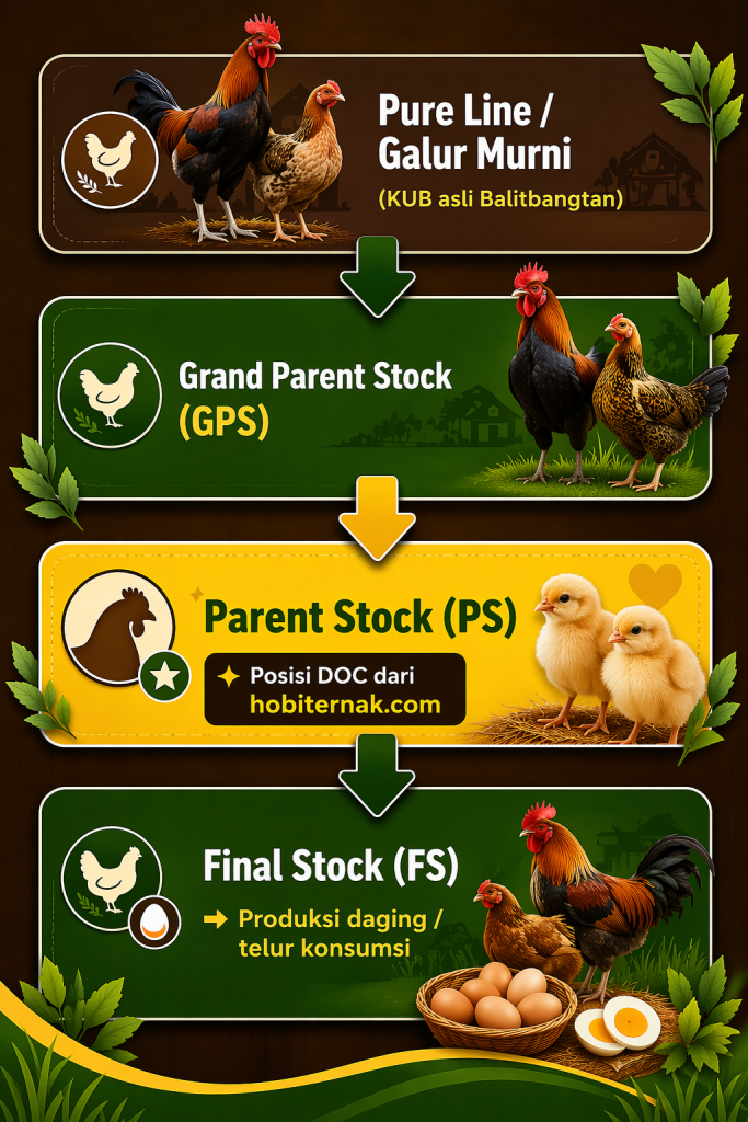 Struktur Sederhana Ayam KUB