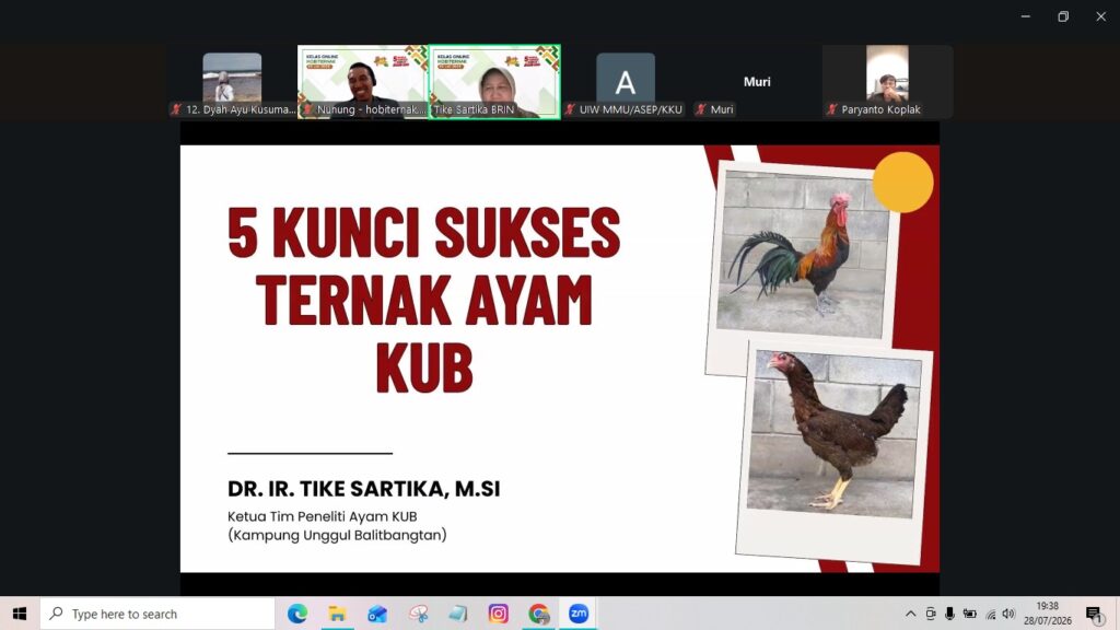 Proses penyampaian materi oleh narasumber